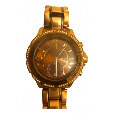 Pre-owned Michael Kors Multicolour Steel Watch