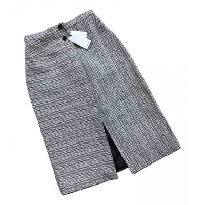 Pre-owned Carven Mid-length Skirt In Grey