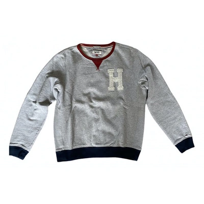 Pre-owned Tommy Jeans Grey Cotton Knitwear & Sweatshirts