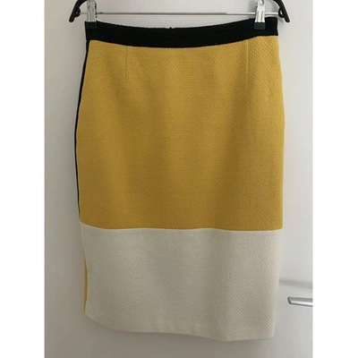 Pre-owned Hugo Boss Multicolour Cotton Skirt