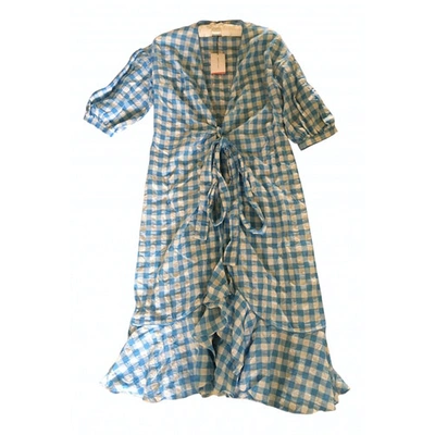 Pre-owned Chinti & Parker Blue Cotton Dress