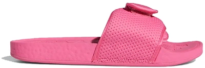 Pre-owned Adidas Originals  Boost Slide Pharrell Semi Solar Pink In Semi Solar Pink/semi Solar Pink/semi Solar Pink