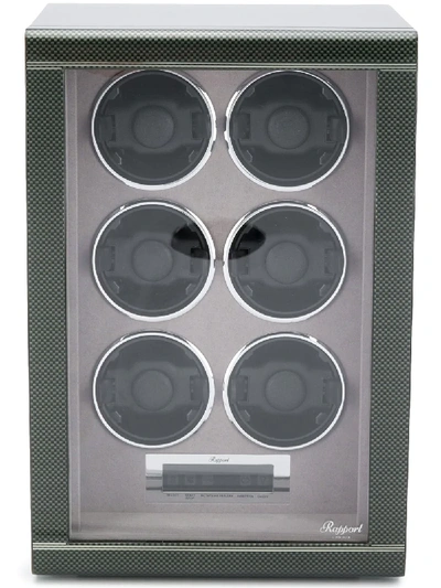 Shop Rapport Formula Six Watch Winder In Black