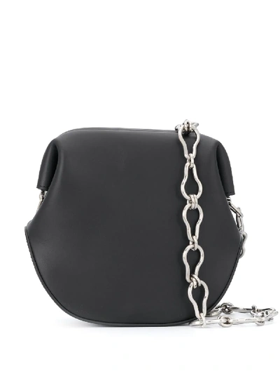 Shop Osoi Chain Strap Shoulder Bag In Black