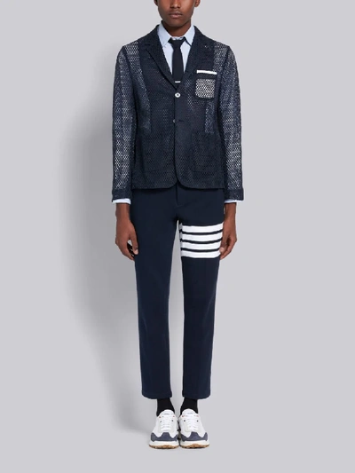 Shop Thom Browne Male In Blue