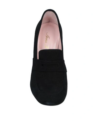 Shop Anna F Loafers In Black