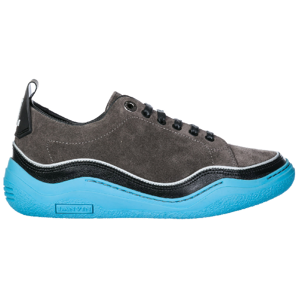 lanvin grey sneakers