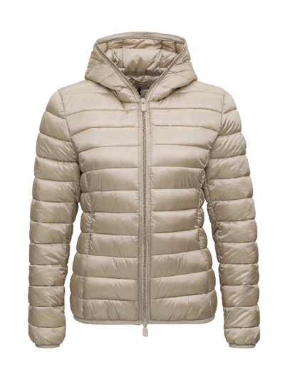 Shop Save The Duck Eco-friendly Jacket In Beige