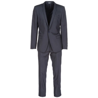Shop Dolce & Gabbana Dolce&gabbana Edward Suits In Blu