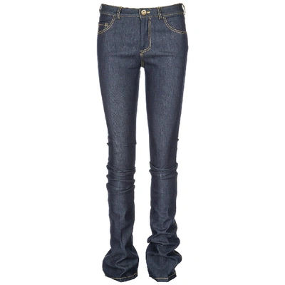 Shop Victoria Beckham Edward Jeans In Blu