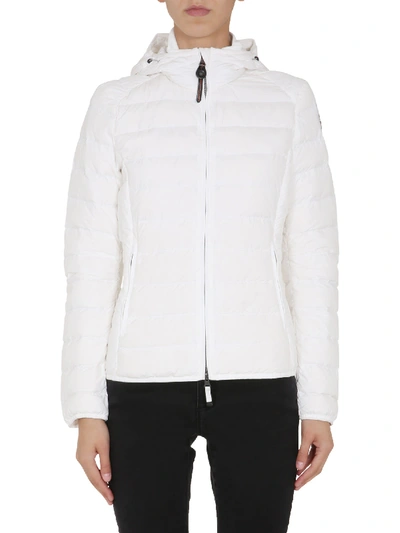 Shop Parajumpers Juliet Down Jacket In Bianco