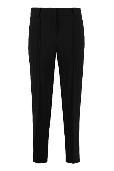 Shop Michael Michael Kors High-waist Tailored Trousers In Black