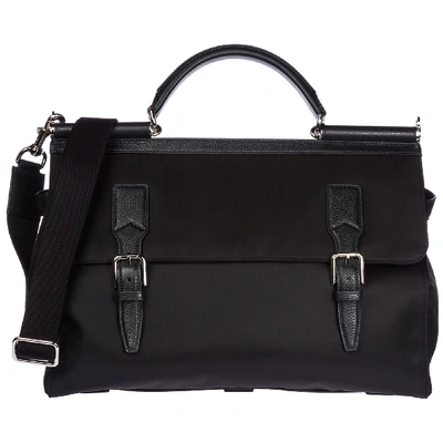 Shop Dolce & Gabbana Ryder Duffle Bag In Nero