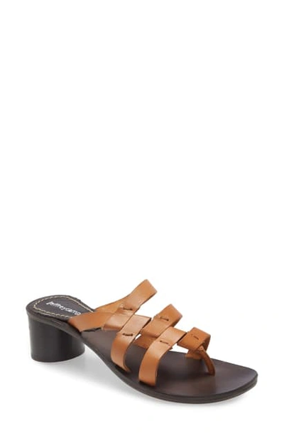 Shop Jeffrey Campbell Rozaline Slide Sandal In Tan