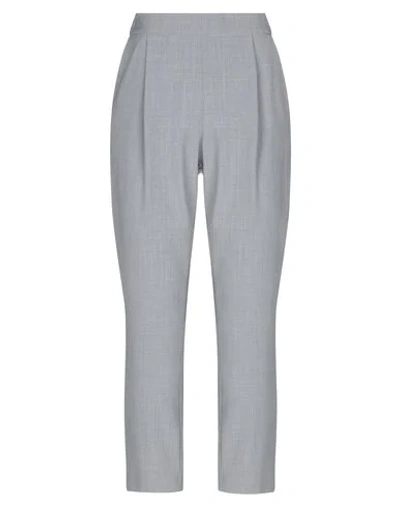 Shop Erika Cavallini Casual Pants In Grey
