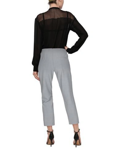 Shop Erika Cavallini Casual Pants In Grey