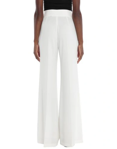 Shop Elisabetta Franchi Pants In White
