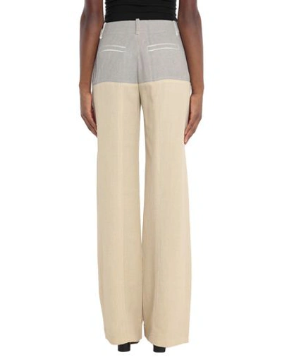 Shop Chloé Woman Pants Grey Size 4 Viscose, Linen