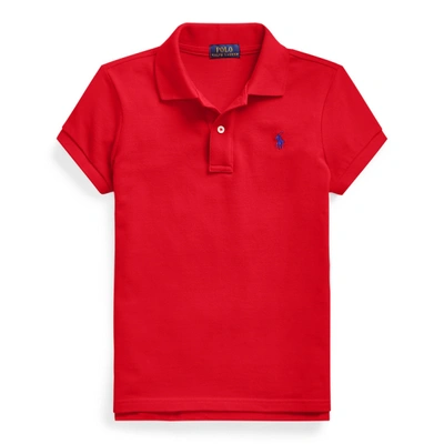 Polo Ralph Lauren Cotton Mesh Polo Shirt In Rl 2000 Red