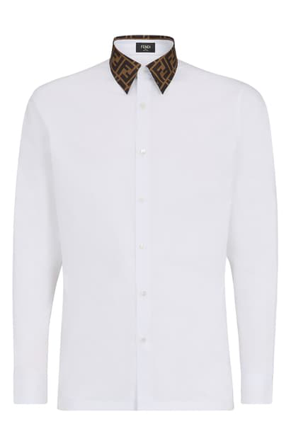fendi collar shirt