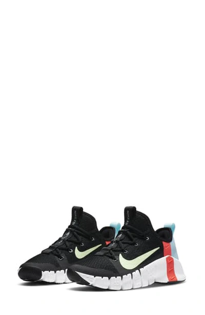 Shop Nike Free Metcon 3 Training Shoe In Black/glacier Ice/flash