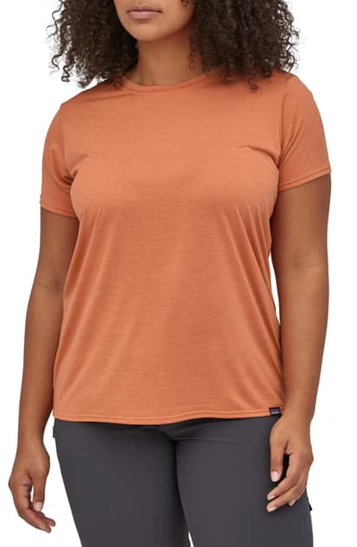 Shop Patagonia Capilene Cool Daily T-shirt In Mellow Melon