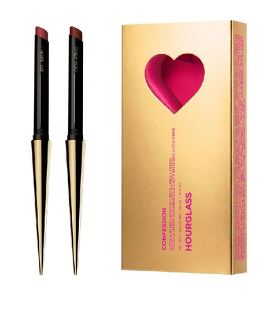 Shop Hourglass Confession Ultra Slim High Intensity Refillable Lipstick Duo Valentine's Day 2020