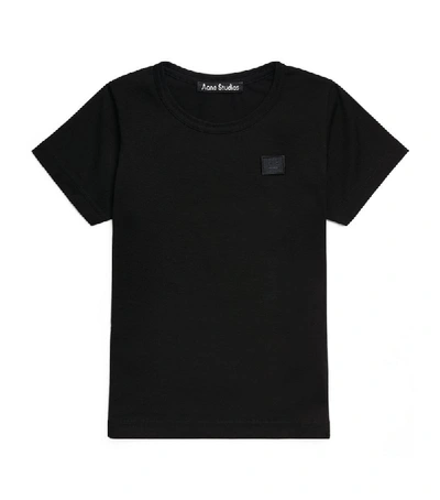 Shop Acne Studios Acne Nash Face Patch S/slv T-shirt