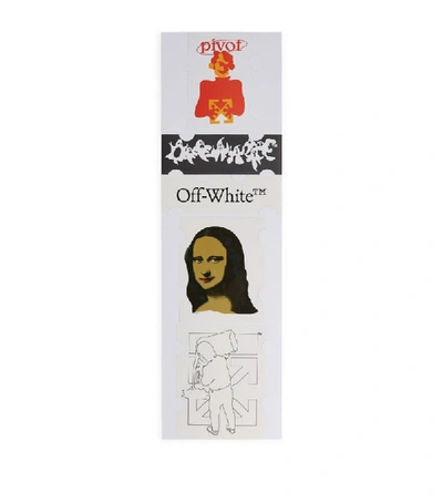 Shop Off-white Mona Lisa Stickers