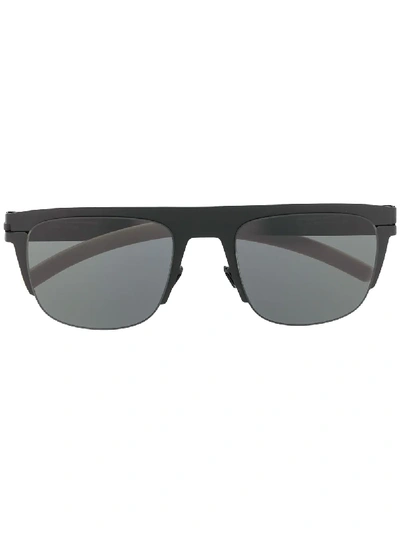 Shop Mykita Two-tone Sunglasses In Black