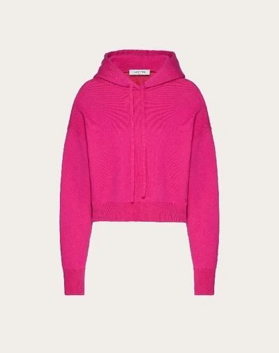 Shop Valentino Cashmere Wool Sweater In Pink