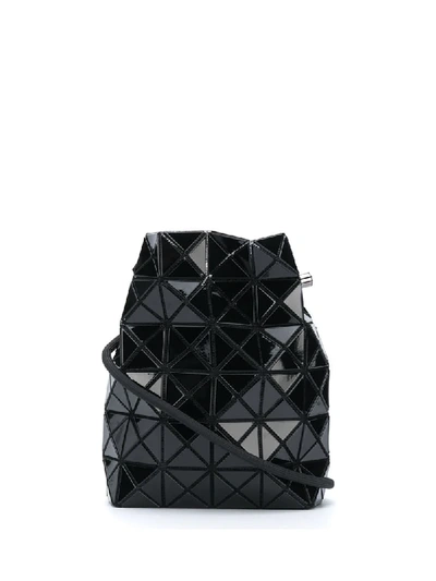 Shop Bao Bao Issey Miyake Lucent Drawstring Crossbody Bag In Black