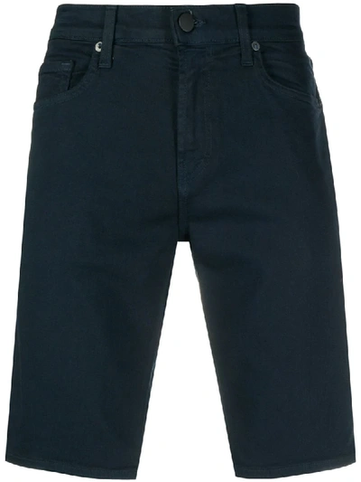 Shop J Brand Denim Chino Shorts In Blue