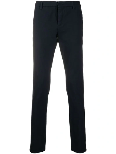 Shop Dondup Slim-fit Chinos In Blue