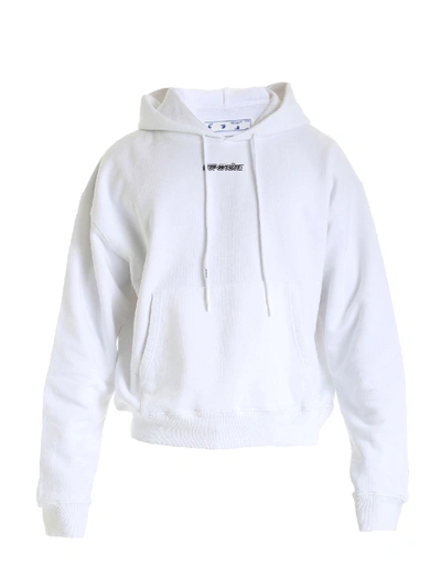 Shop Off-white Marker Over Sweatshirt In White