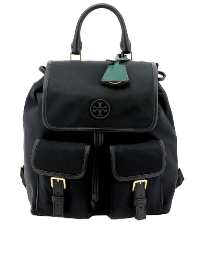Shop Tory Burch Perry Backpack In Black