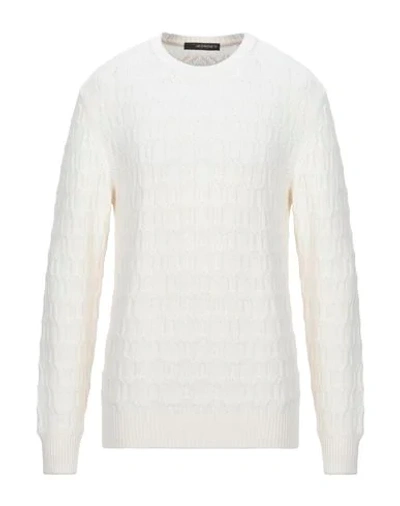 Shop Jeordie's Sweater In Ivory