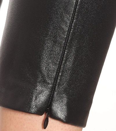 Shop Altuzarra Henri High-rise Leather Pants In Black