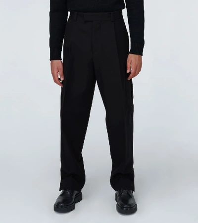 Oamc Colonel Wool Pants In Black