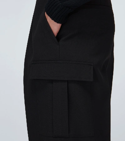Oamc Colonel Wool Pants In Black