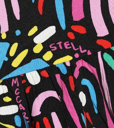 Shop Stella Mccartney Fireworks Printed Dress In Multicoloured