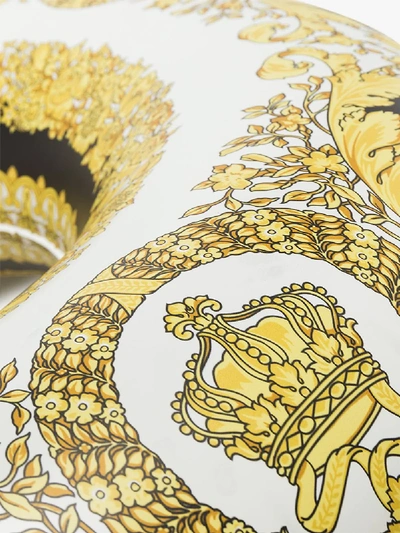Versace Multicoloured I Love Baroque Inflatable Ring In Yellow