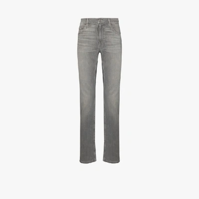 Shop Paige Federal Slim Leg Jeans In Grey