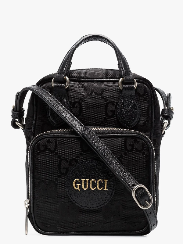 Gucci Black Off The Grid Gg Supreme Messenger Bag | ModeSens