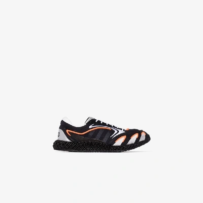 Shop Y-3 Black 4d Runner Sneakers