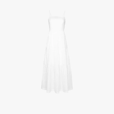 Shop Heidi Klein Fraser Island Tiered Maxi Dress In White