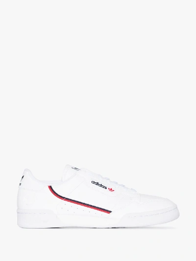 Shop Adidas Originals Continental 80 Vegan Leather Sneakers In White
