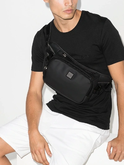 Shop Hugo Hyper R Belt Bag In Black