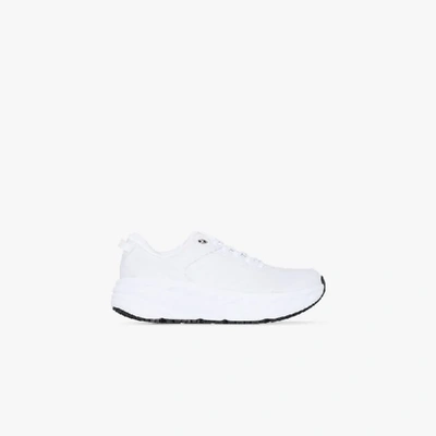 Shop Hoka One One White Bondi Sr Sneakers