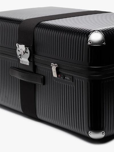 Shop Fpm Milano Black Bank Wheeled Suitcase